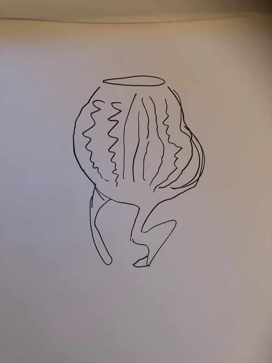 Schets van een wezen